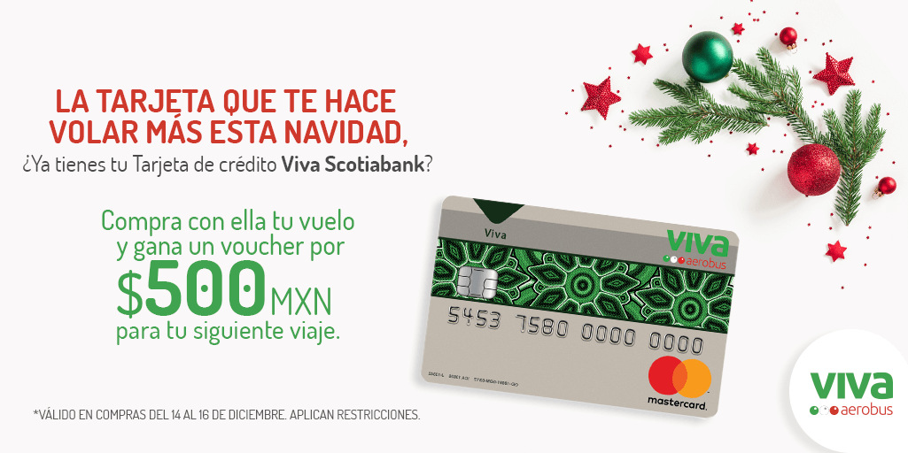 la tarjeta que te hace volar esta navidad