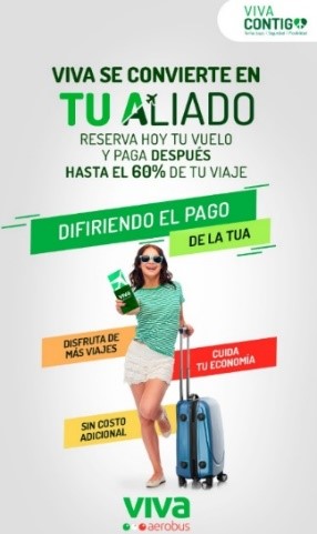 Apoya Viva Aerobus la economía de sus pasajeros con dos nuevas iniciativas:  'Tarifa Zero' y 'TU Aliado'